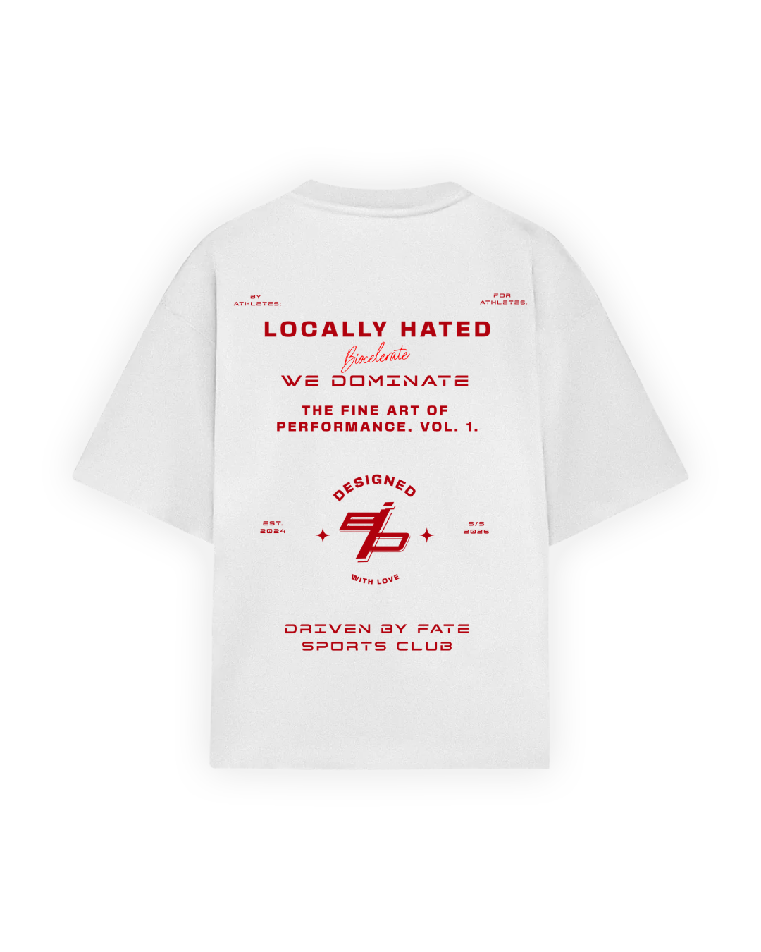 S.C. Hated White Tee