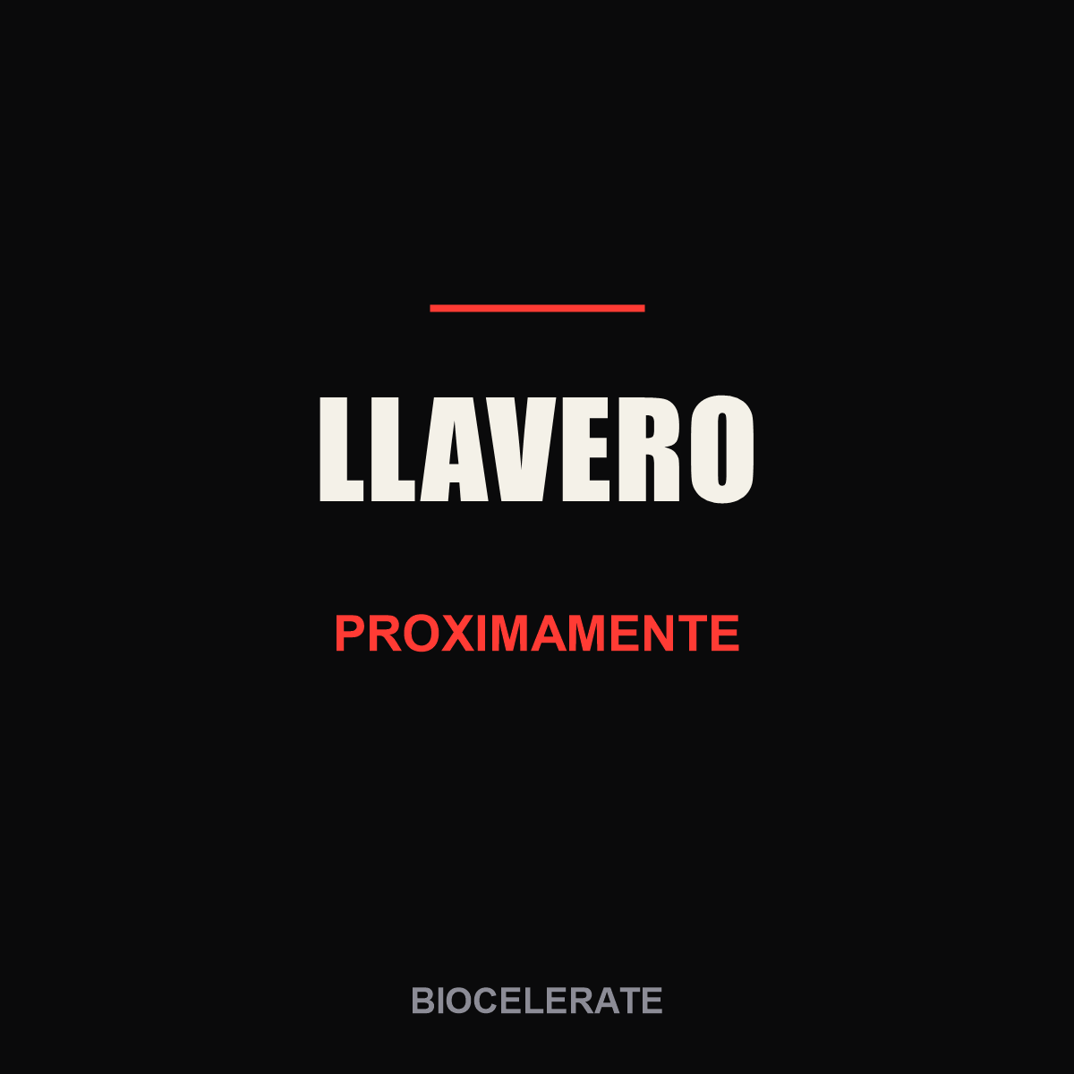 Llavero Biocelerate