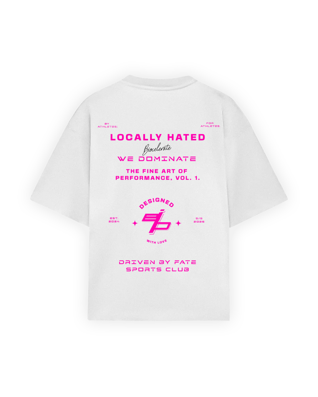 S.C. Hated White Tee