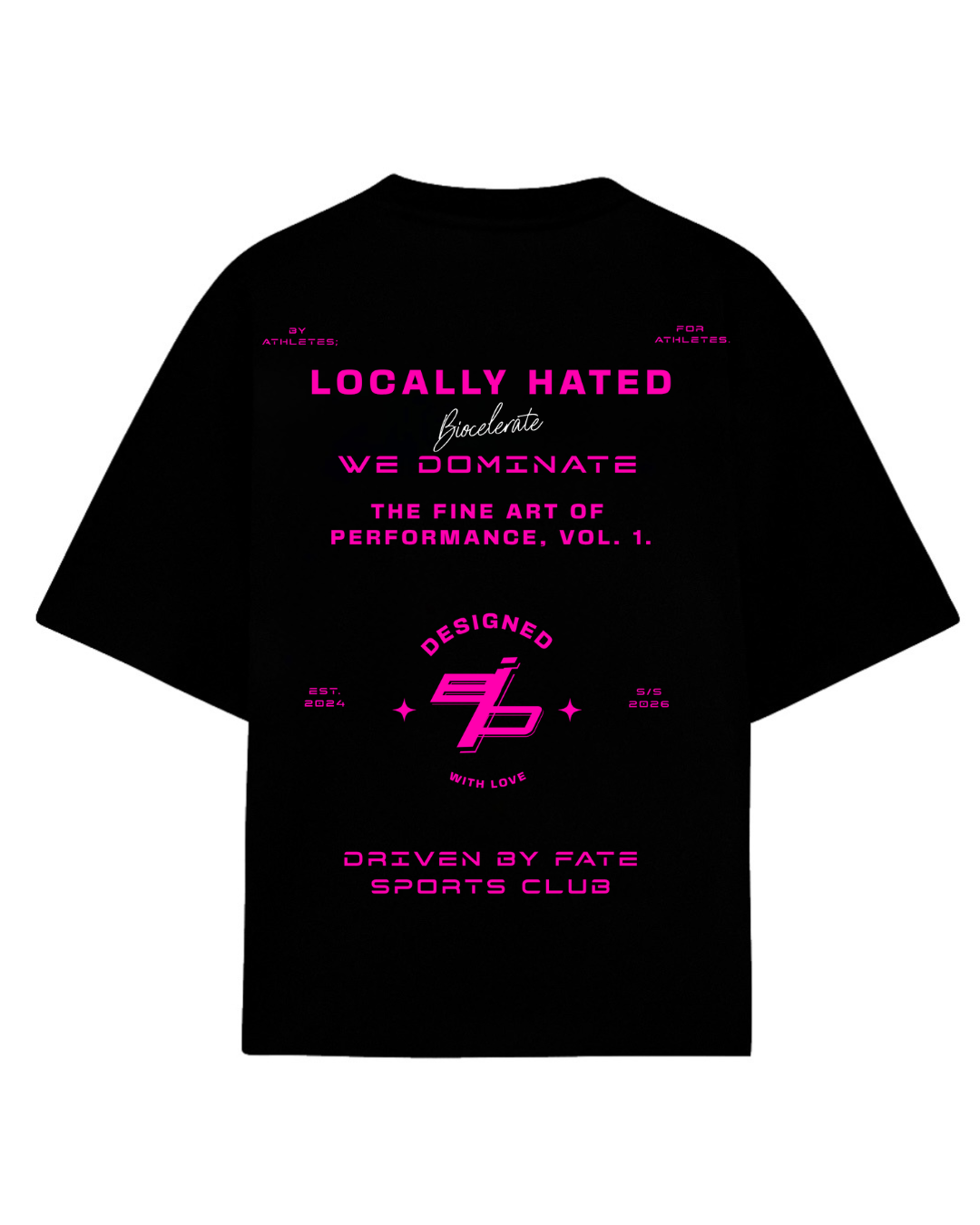 S.C. Hated Black Tee