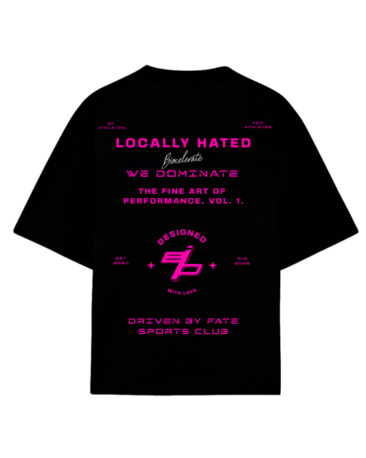 S.C. Hated Black Tee
