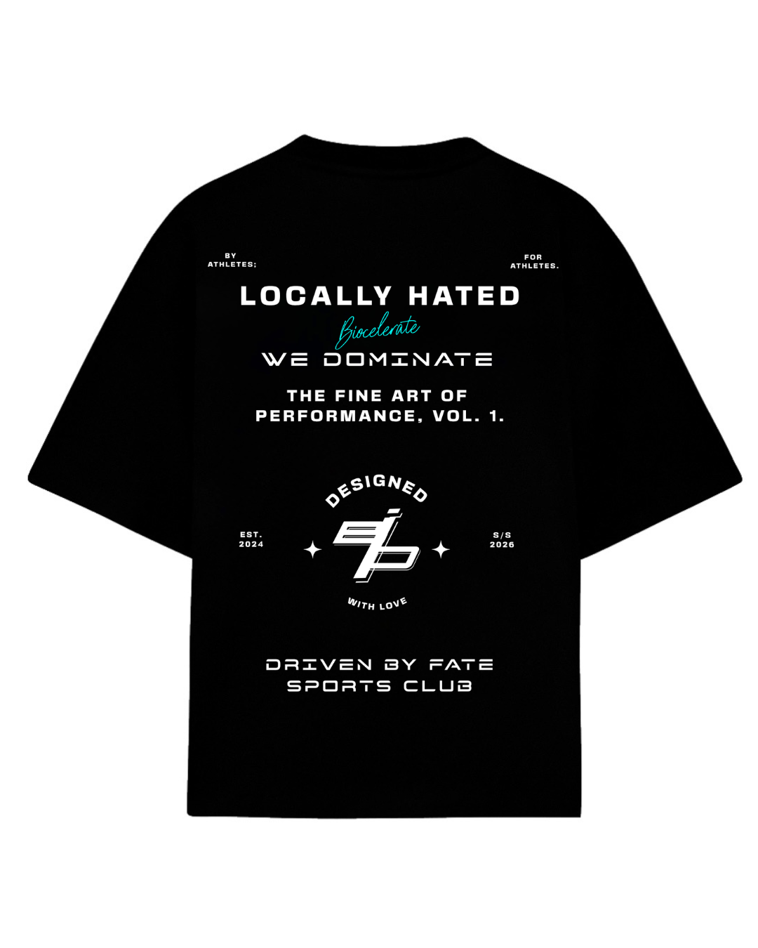 S.C. Hated Black Tee