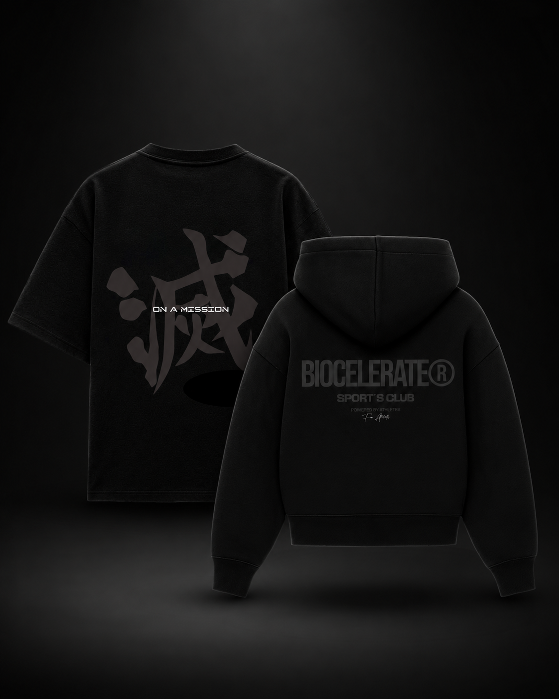 COMBO playera + hoodie Sports Club