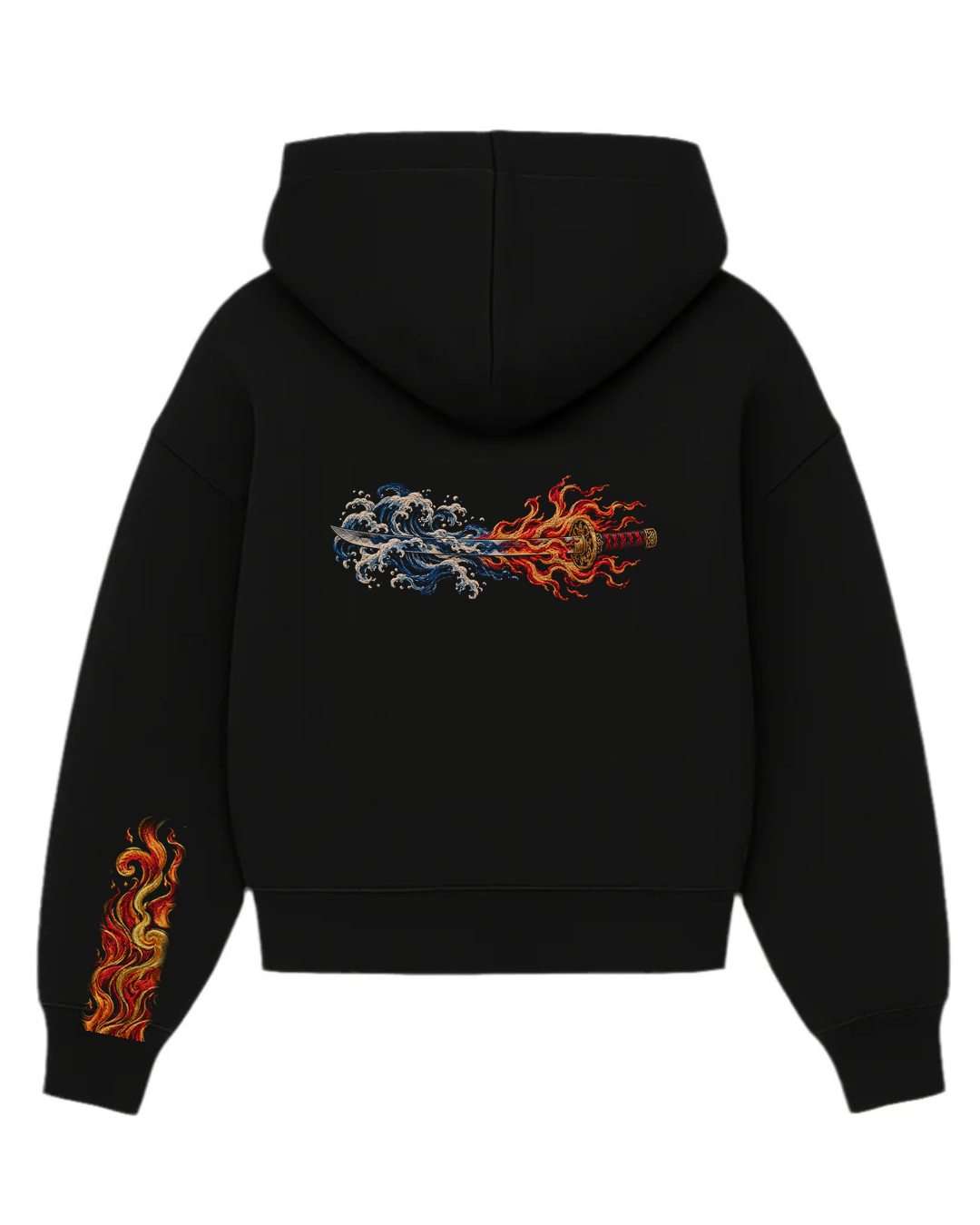 Infinity Agua y Fuego Hoodie