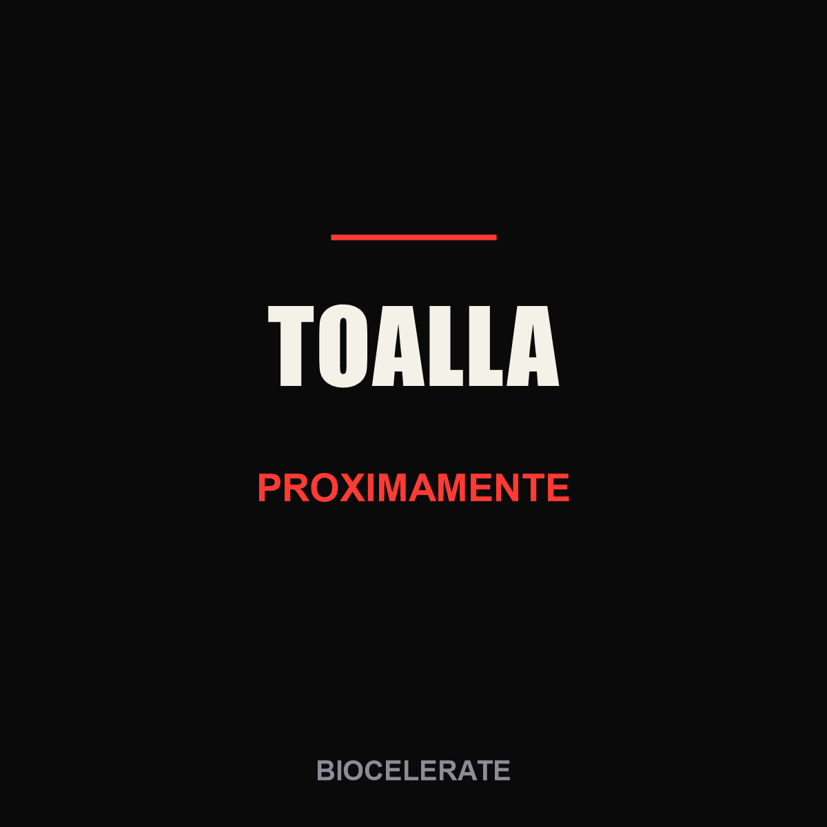 Toalla Biocelerate