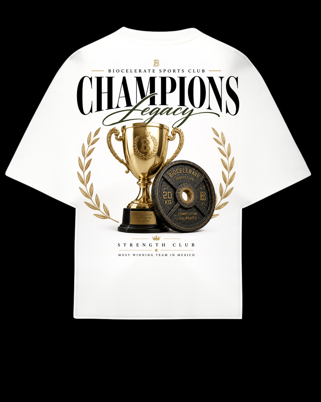 S.C. Strength Club Ivory Tee
